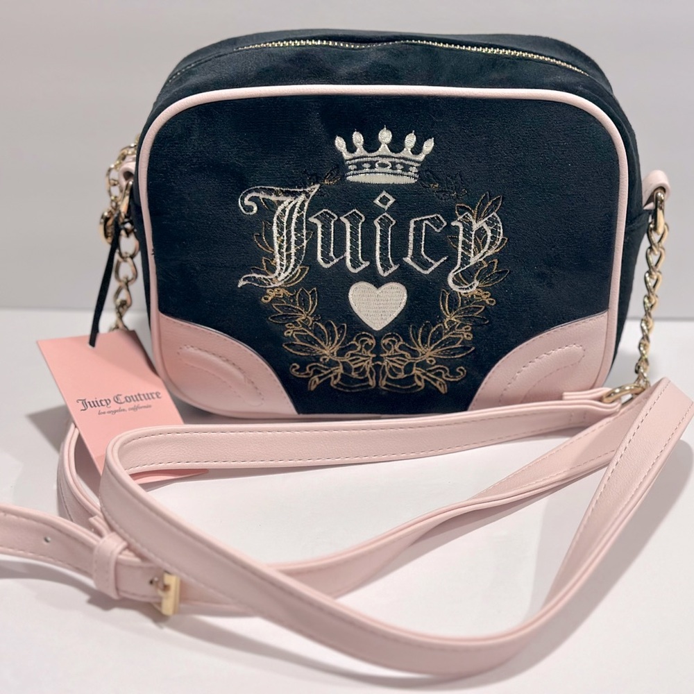 Juicy Couture Velvet Crossbody Bag